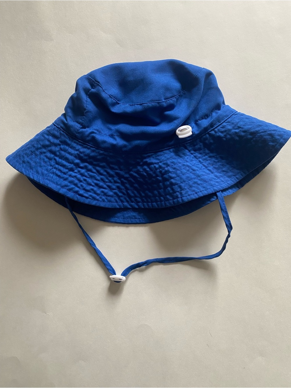 🔥3/$25🔥 Kids Blue Sun Bucket Hat with Chin Strap